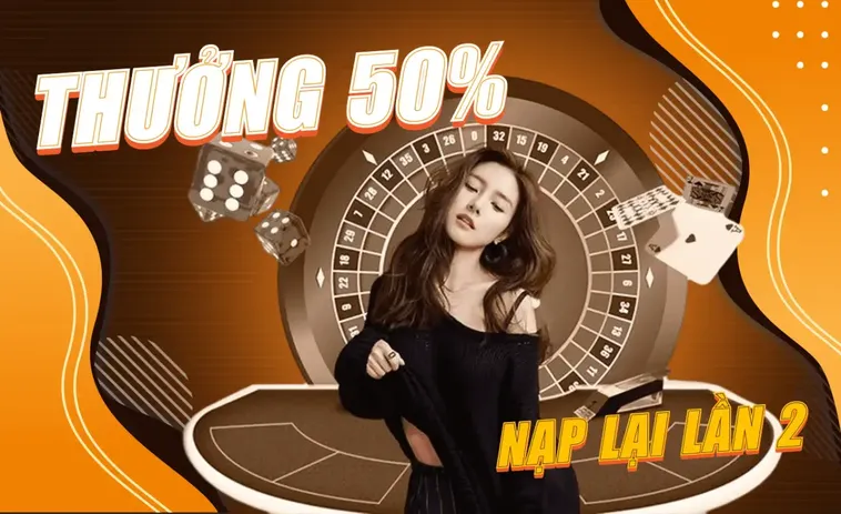 Săn Ngay Ưu Đãi Nạp Lần 2 Tặng 50% Tại Nhà Cái Sclub88